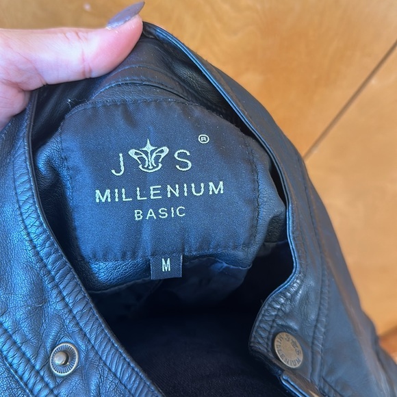 Authentic leather jacket Size M - Picture 4 of 6